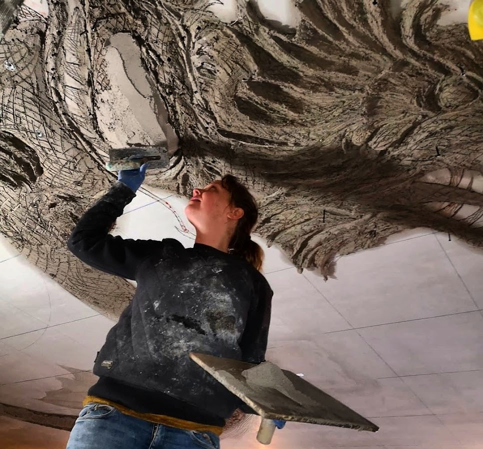 Lady Master Plasterer  Dolcie Ross&nbsp;Keogh.