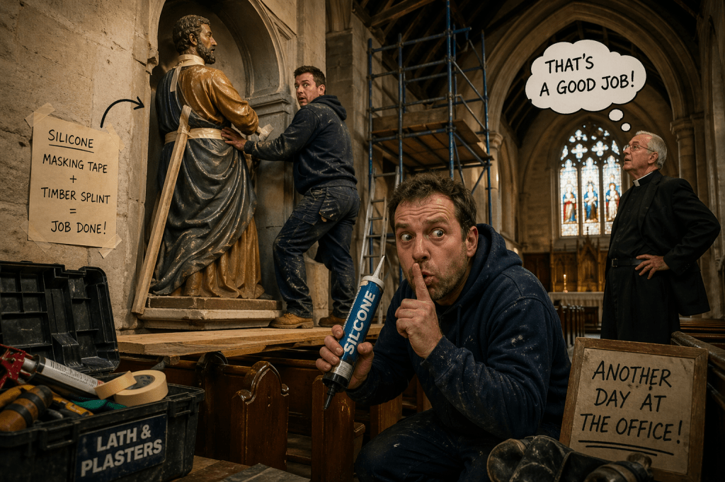 A Costly Mistake on Site: The Day We Broke a 300-Year-Old Church&nbsp;Statue