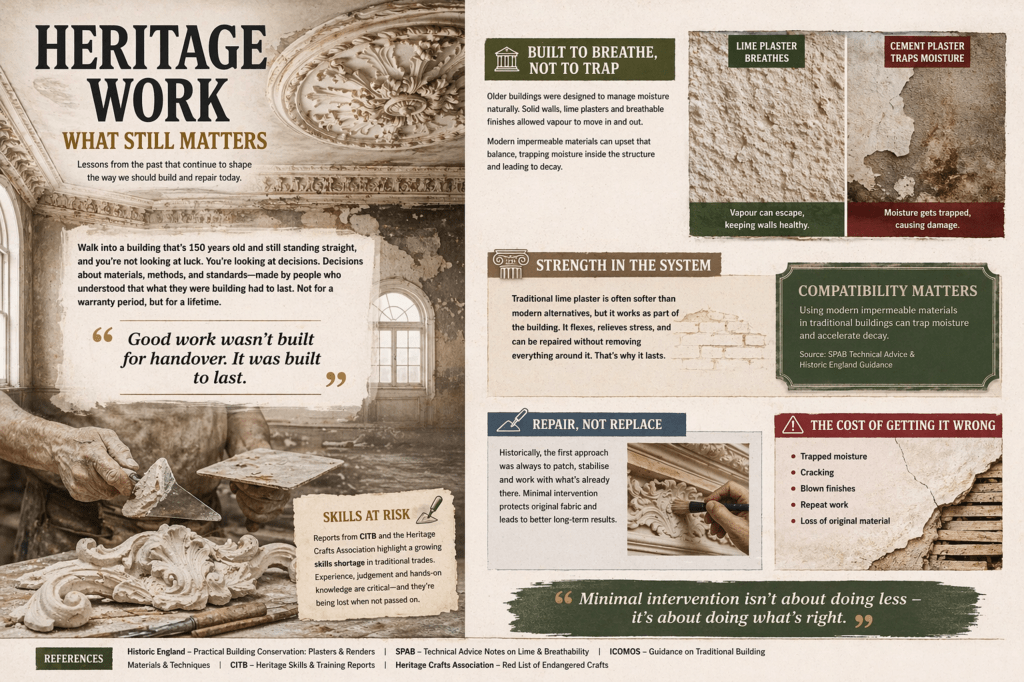 🧱 Heritage Work